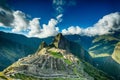 Machu Picchu vista panoramica  cusco-peru Royalty Free Stock Photo