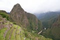 Machu Picchu and Wayna Picchu Royalty Free Stock Photo