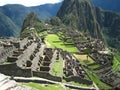 Machu Pichu Inka Temples in Peru Royalty Free Stock Photo