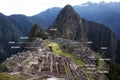 Machu pichu map Royalty Free Stock Photo