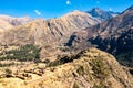 Machu Pitumarca ancient Inca town in Peru Royalty Free Stock Photo