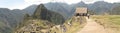 Machupicchu Panoramic Royalty Free Stock Photo