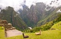 Machupichu Cuzco,peru. Royalty Free Stock Photo