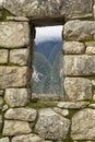 Machupichu landscape Royalty Free Stock Photo