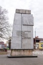 Monument of Tadeusz Kosciuszko and his soldiers