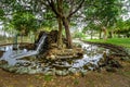 Macintosh Island park in Surfers Paradise. Royalty Free Stock Photo