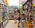 Young Girls Shopping