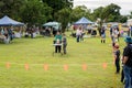 Dog Judging At Country Show Royalty Free Stock Photo