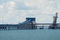 Ship Coal Loading Facility For Export Royalty Free Stock Photo