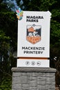 Mackenzie Printery and Newspaper Museum at Niagara Falls in Ontario, Canada