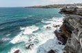 Mackenzies Point way in Sydney, Australia. Close to Bondi Beach. Bondi to Bronte Coastal Walk