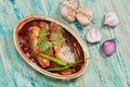 Mackerel filet in Tomato sauce.