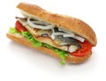 Mackerel fish sandwich,turkish food Royalty Free Stock Photo