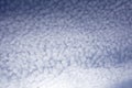 Mackerel sky Royalty Free Stock Photo