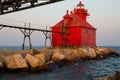 Sturgeon Bay Ship Canal Pierhead Lighthouse