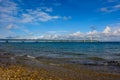 Mackinac Bridge in Upper Peninsula of Michigan Royalty Free Stock Photo