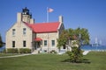 Mackinac Point Lighthouse Royalty Free Stock Photo