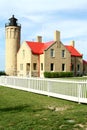 Mackinac Point Lighthouse Royalty Free Stock Photo