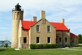 Mackinac Point Lighthouse Royalty Free Stock Photo