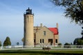 Mackinac Point Lighthouse Royalty Free Stock Photo