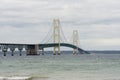 Mackinaw bridge Royalty Free Stock Photo