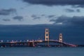 Mackinaw Bridge Royalty Free Stock Photo