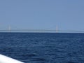 Mackinaw bridge Royalty Free Stock Photo