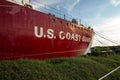 Retired US Coast Guard Icebreaker USS Mackinaw Museum Royalty Free Stock Photo