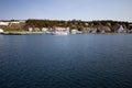 Mackinaw Island Waterfront District Panorama Royalty Free Stock Photo