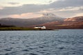 Macleod Table on Isle of Skye - flat summit visible from Dunvegan