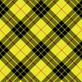 Macleod tartan kilt fabric texture background diagonal seamless