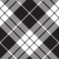 Macleod tartan plaid diagonal seamless pattern Royalty Free Stock Photo