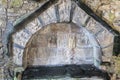 MacLeod Tomb at St Clements at Rodel on the Isle of Harris Royalty Free Stock Photo