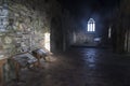 MacLeod Tomb at St Clements at Rodel on the Isle of Harris Royalty Free Stock Photo