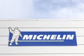 Michelin logo on a wall