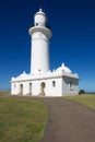 Macquarie Lighthouse - close up oblique view, New South Wales, Australia