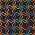 Macrame Color Seamless Pattern