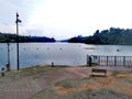 MacRitchie reservoir kayaking dock Royalty Free Stock Photo