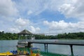 MacRitchie Reservoir, one of Singapore`s main water catchments, is managed by PUB, the National Water Agency