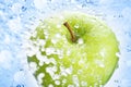 Fruit Apple Clean Fresh Water Royalty Free Stock Photo