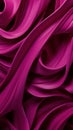 A macro background of a vibrant purple silk cloth with a delicate swirl pattern. Abstract texture Royalty Free Stock Photo