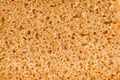 Macro of bread texture Royalty Free Stock Photo