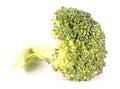 Macro of a broccoli floret