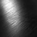 Macro Brushed Metal Texture with Sharp Grooves on Deep Black Background for Industrial Design Concepts Royalty Free Stock Photo