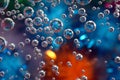 Macro bubbles of water