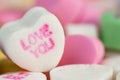 Macro Candy Love Heart Royalty Free Stock Photo