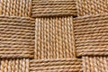 Macro of chair weave Royalty Free Stock Photo