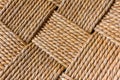 Macro of chair weave Royalty Free Stock Photo