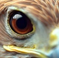 macro close up of an eagle eye Royalty Free Stock Photo