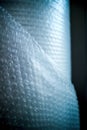 Safe Transportation of Goods: Bubble Wrap Roll. Royalty Free Stock Photo